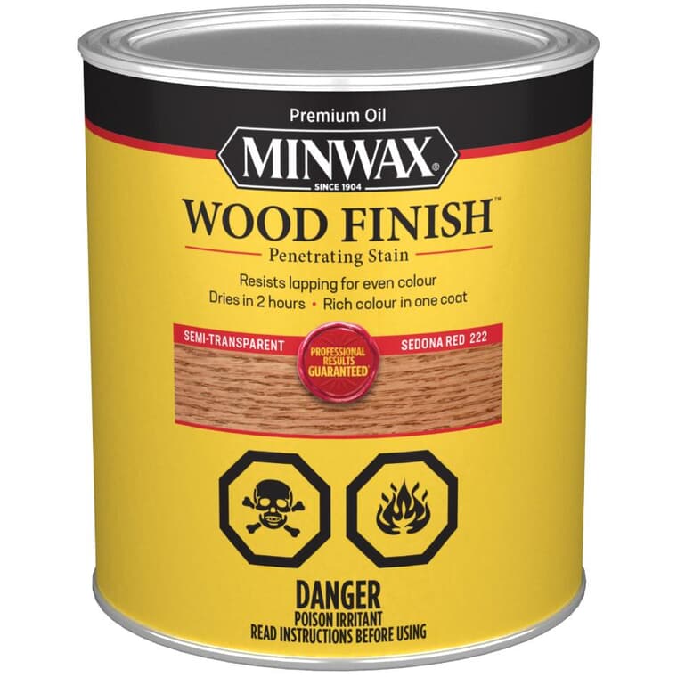 Wood Finish - Sedona Red, 946 ml