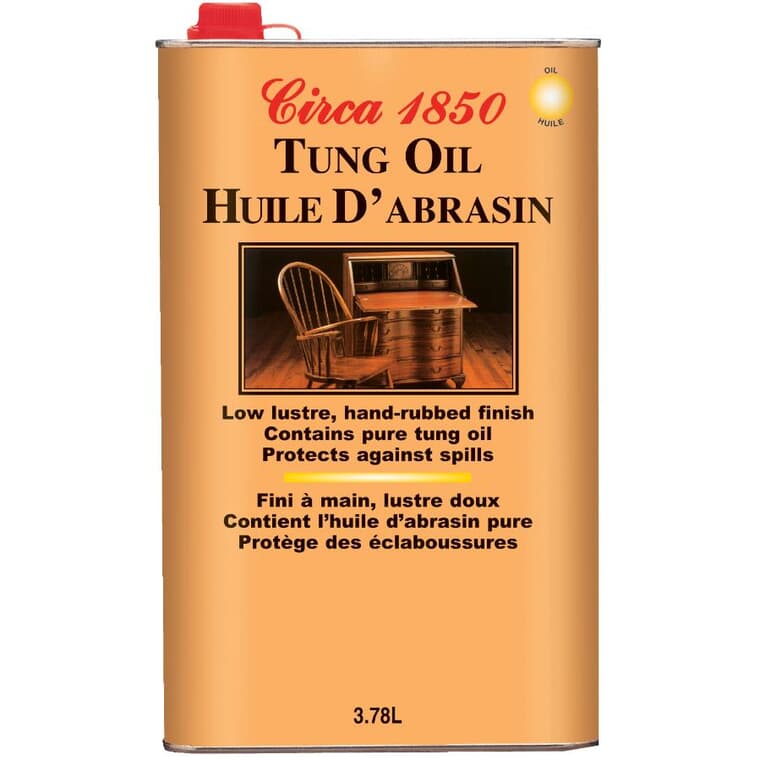 Tung Oil Wood Finish - 3.78 L