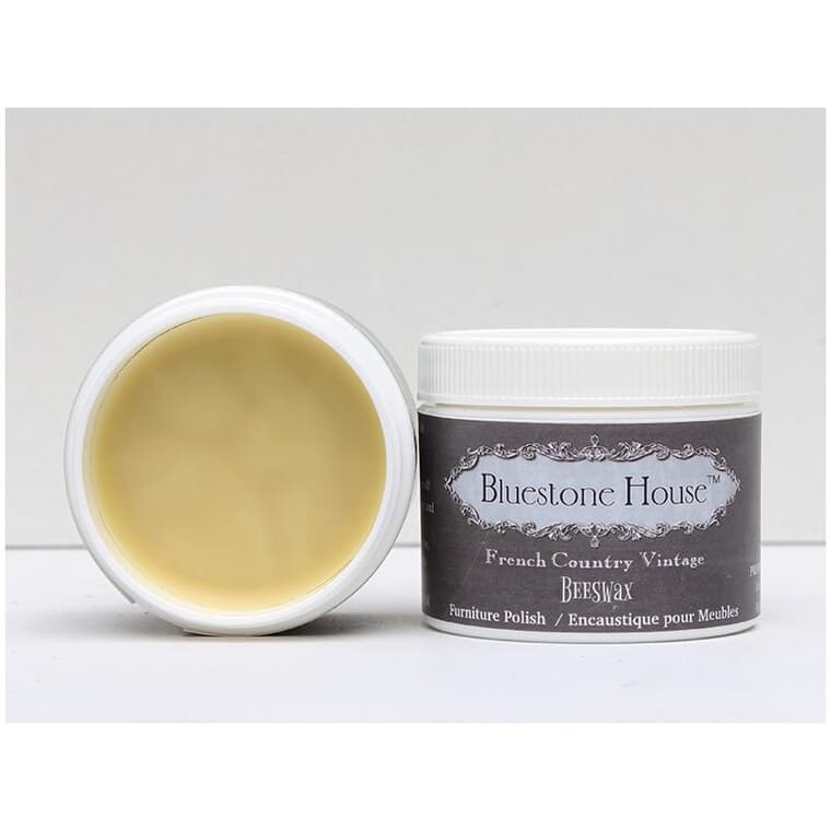 Natural Beeswax Furniture Top Coat - for Chalk Paint