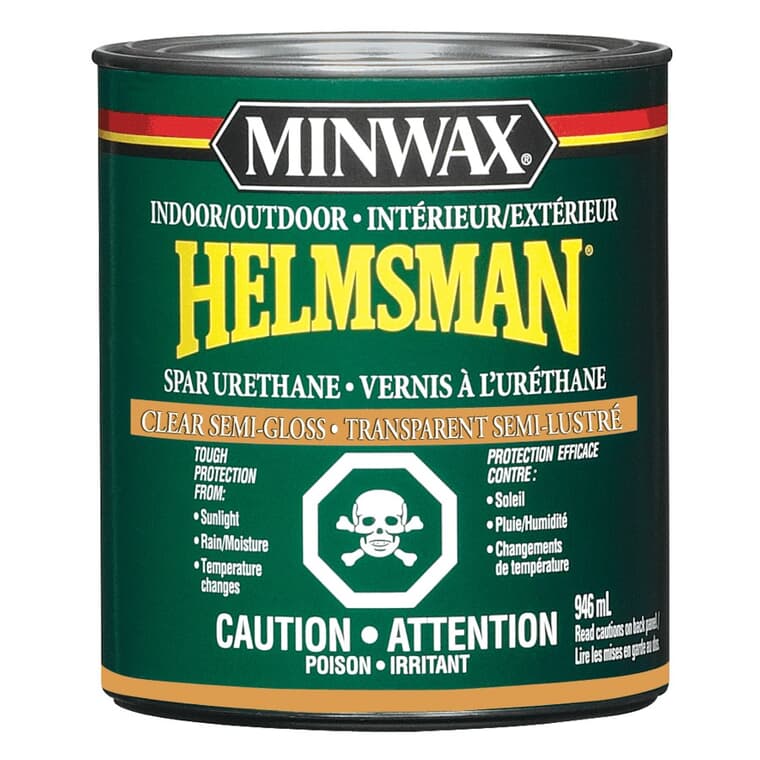 Helmsman Spar Urethane - Clear Semi Gloss, 946 ml
