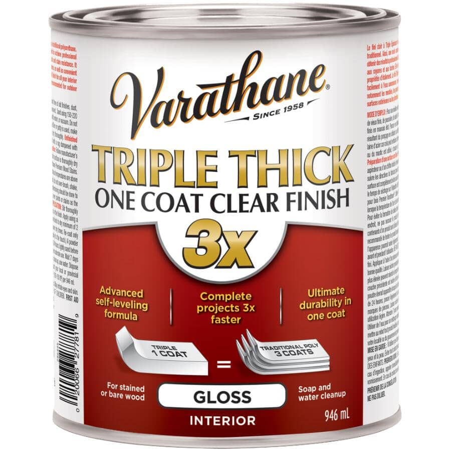 VARATHANE Triple Thick One Coat Finish | Home Hardware