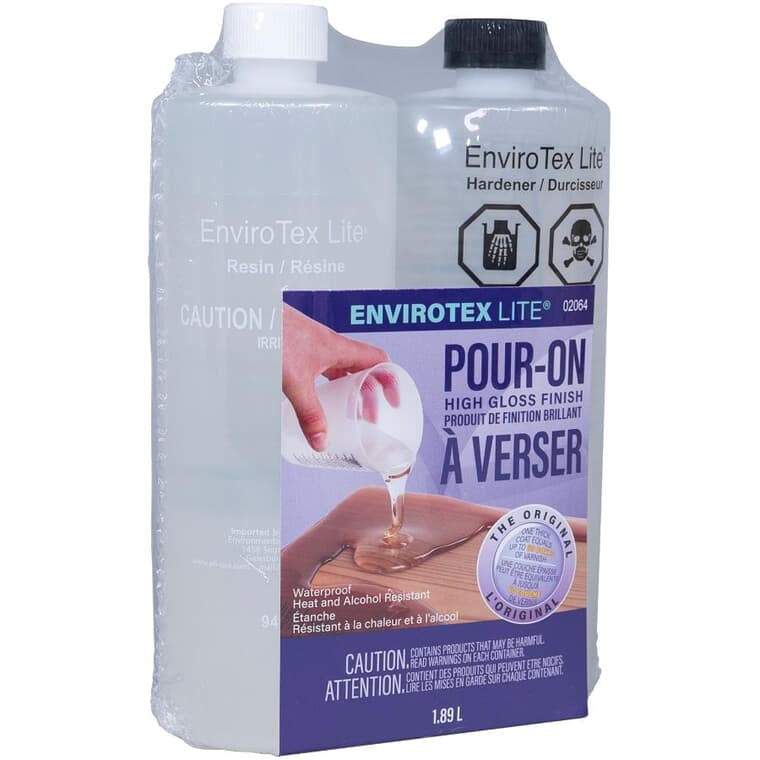 Pour-On Finish - High Gloss, 1.89 L