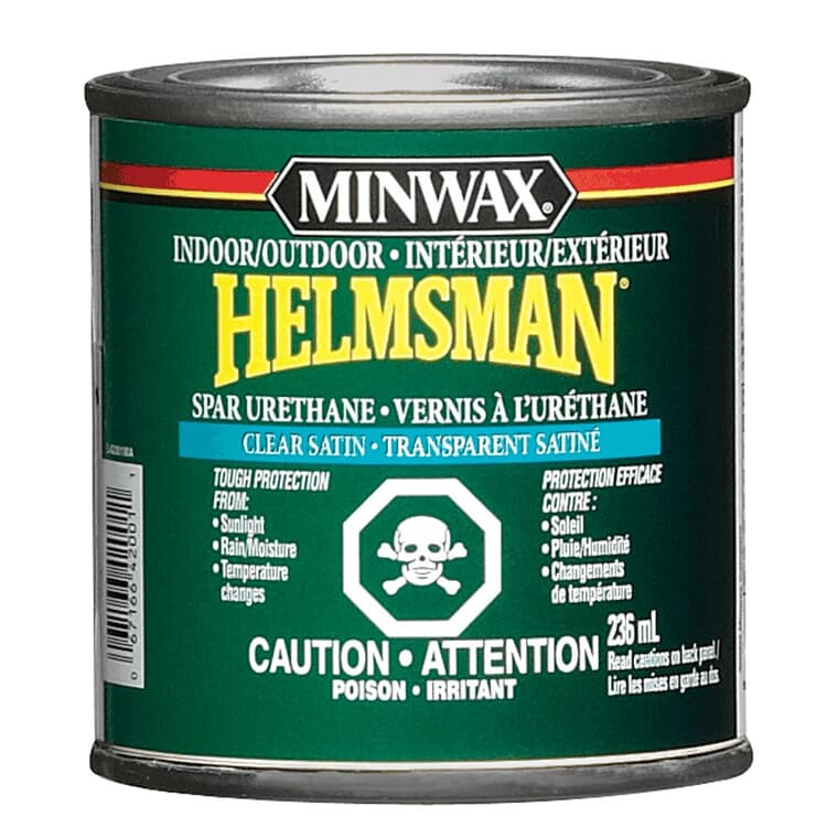 Helmsman Spar Urethane - Clear Satin, 236 ml