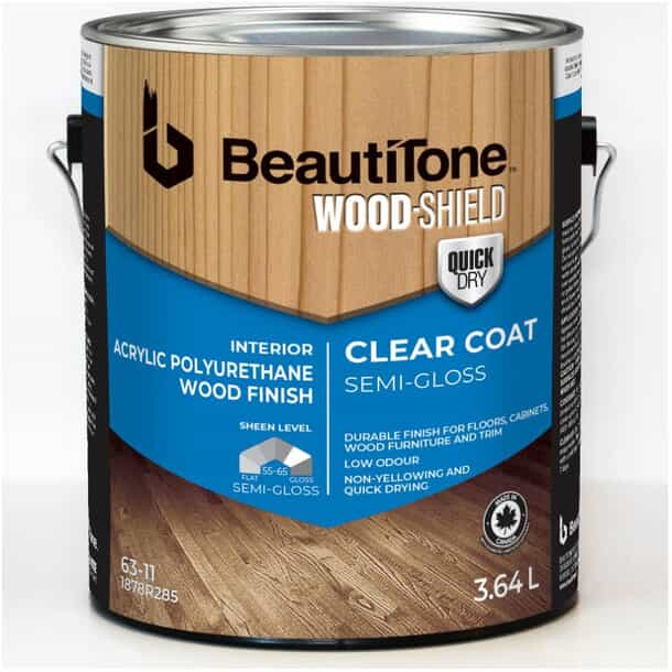 BEAUTITONE WOOD-SHIELD Acrylic Polyurethane Wood Finish Home