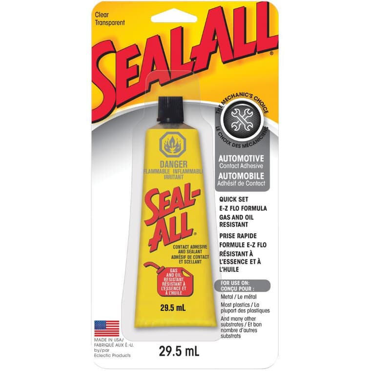 Automotive Contact Adhesive & Sealant - Clear, 29.5 ml