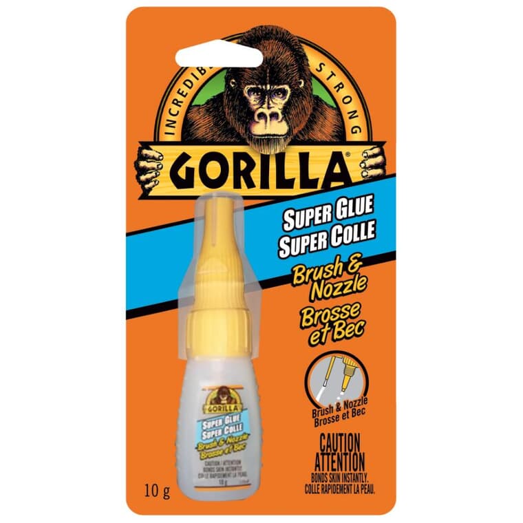 Colle Super Glue Brush and Nozzle, 10 g