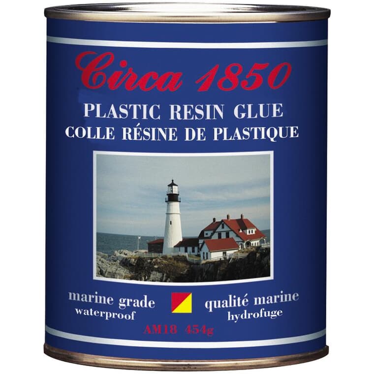 Plastic Resin Glue - Marine Grade, 454 g