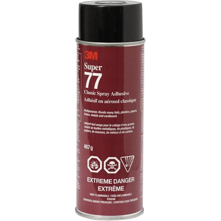 Super 77 Multi Purpose Spray Adhesive - 473 g