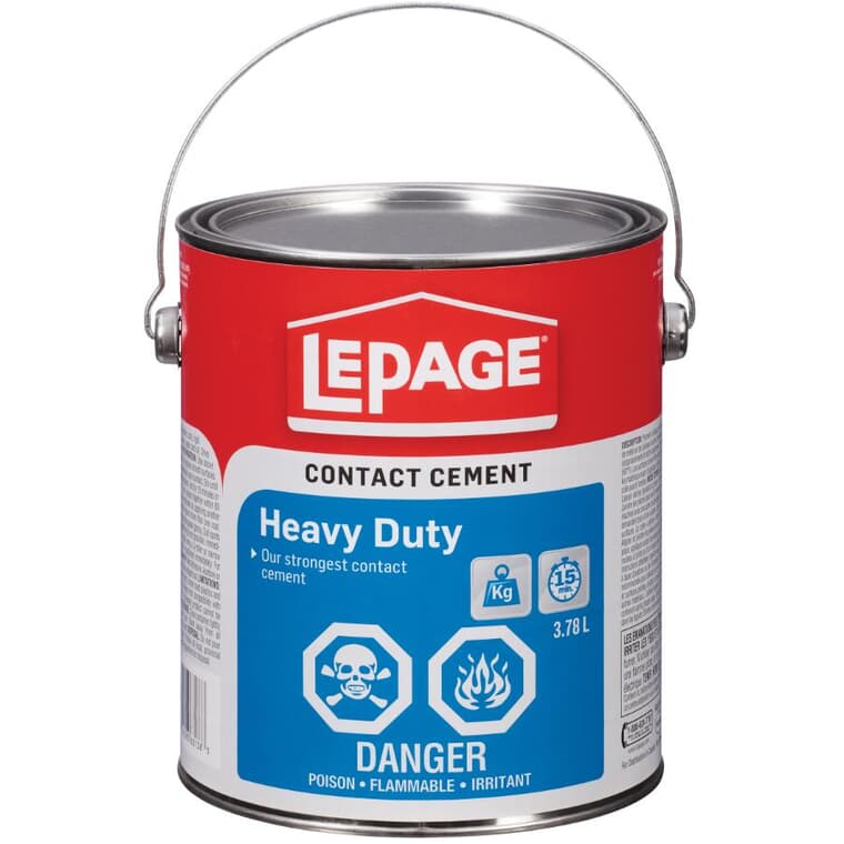 Heavy Duty Contact Cement - 3.78 L