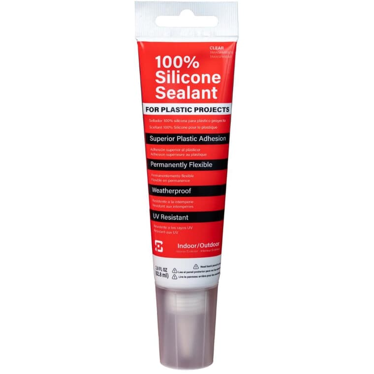 Polymershapes Silicone Sealant - Translucent, 82.8 ml
