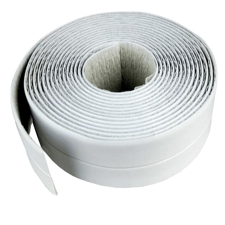 Tub & Wall Waterproof Adhesive Tape - White, 1.5" x 11'
