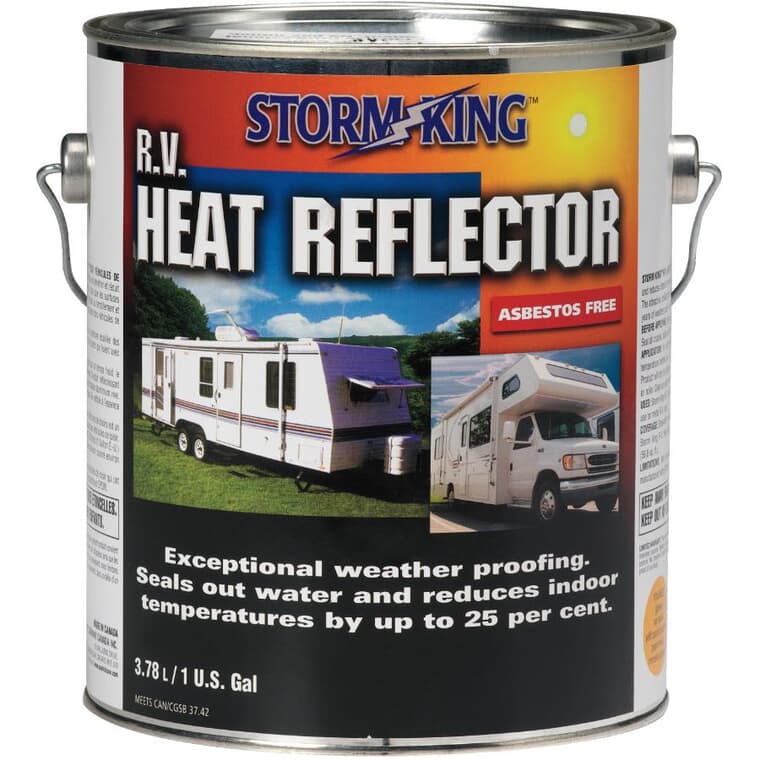 RV Heat Reflector Roof Coating - 3.78 L