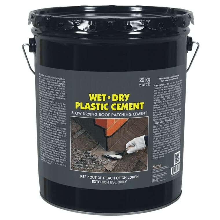 Wet / Dry Plastic Cement - 20 kg