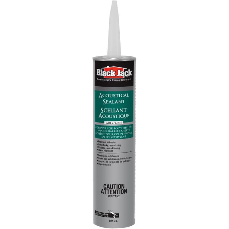 Acoustical Sealant - Grey, 825 ml