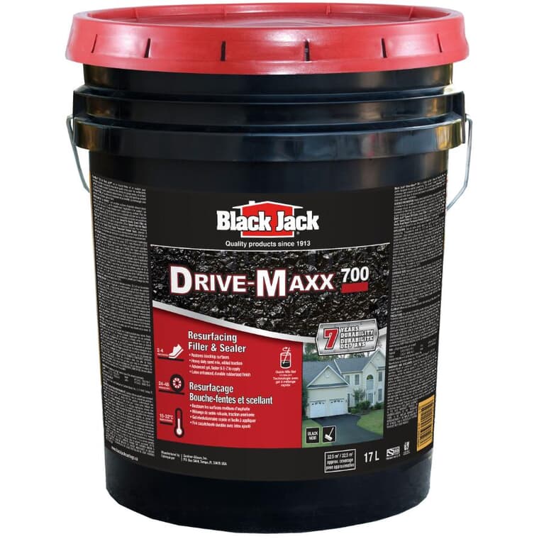 Drive-Maxx 700 Resurfacing Asphalt Filler & Sealer - 17 L