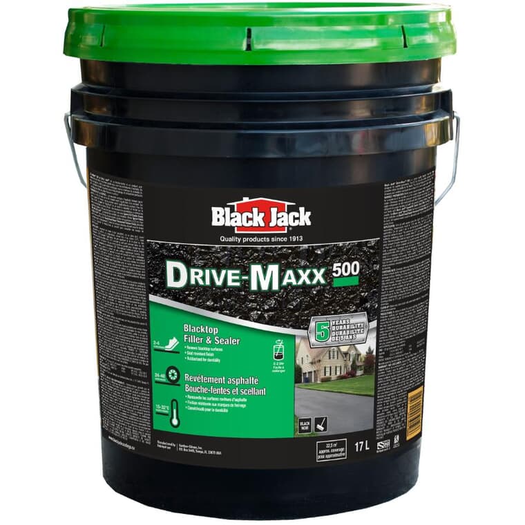 Bouche-fentes et scellant pour asphalte Drive-Maxx 500, 17 L