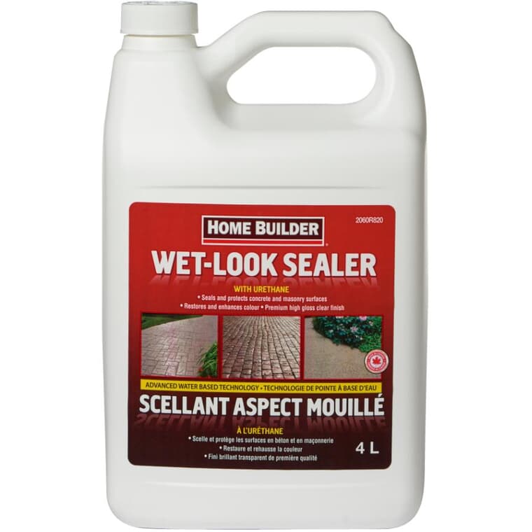 Wet-Look Concrete & Masonry Sealer - 4 L