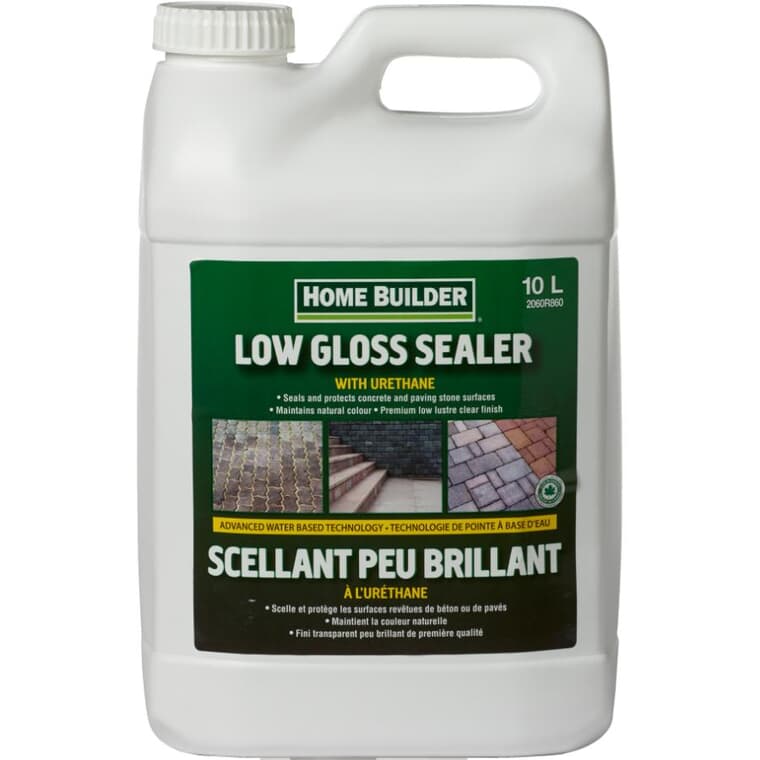 Low Gloss Concrete & Paving Stone Sealer - 10 L