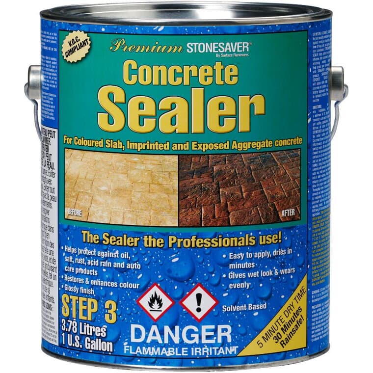 Premium Concrete Sealer - 3.78 L