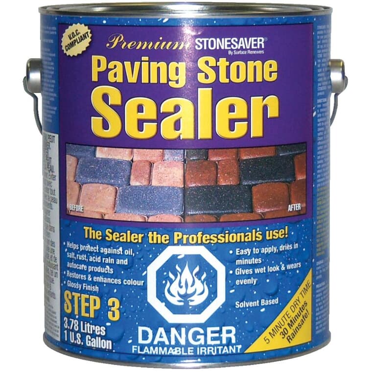 Premium Concrete & Paving Stone Sealer - 3.78 L