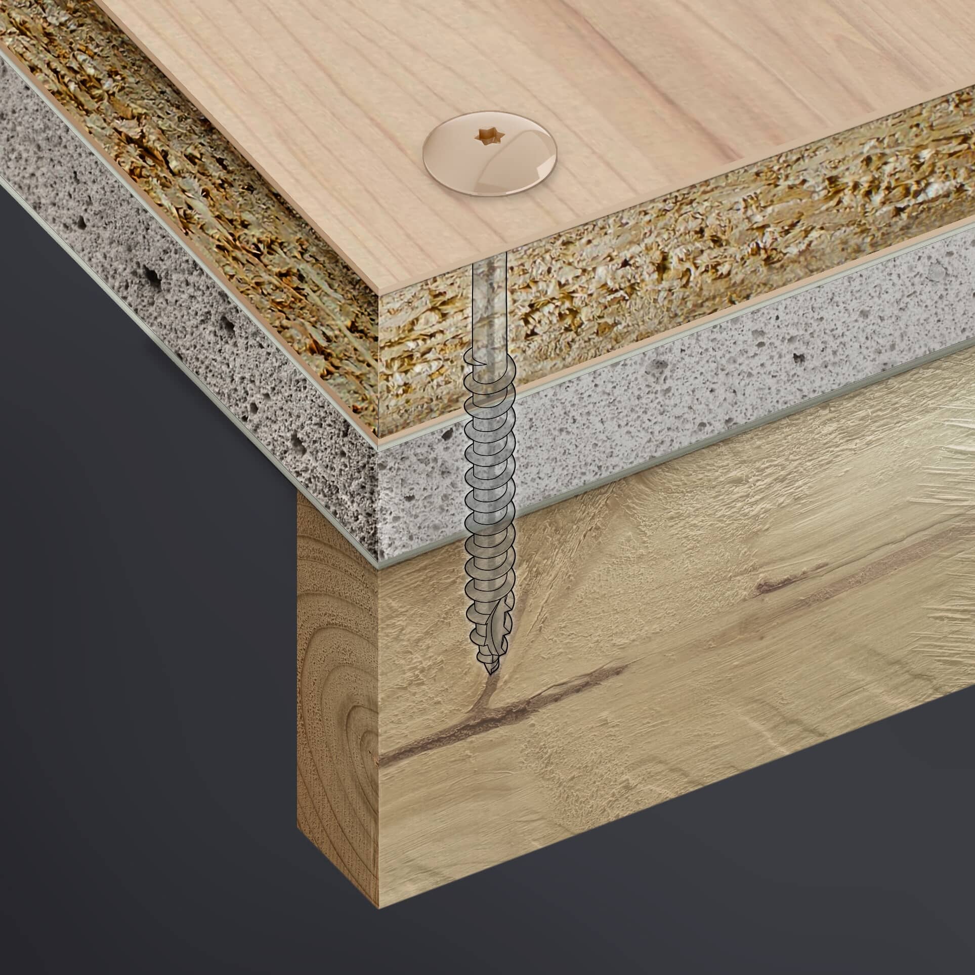 RELIABLE FASTENERS #10 x 3" FIB Structural Wood Screws | Home Hardware