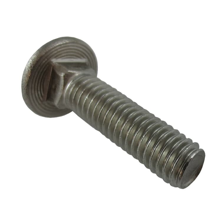 3/8" x 1-1/2" 18.8 Stainless Steel Carriage Bolt