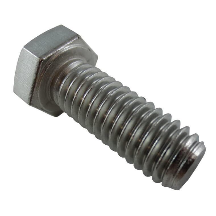 3/8" x 1" 18.8 Stainless Steel Hex Bolt