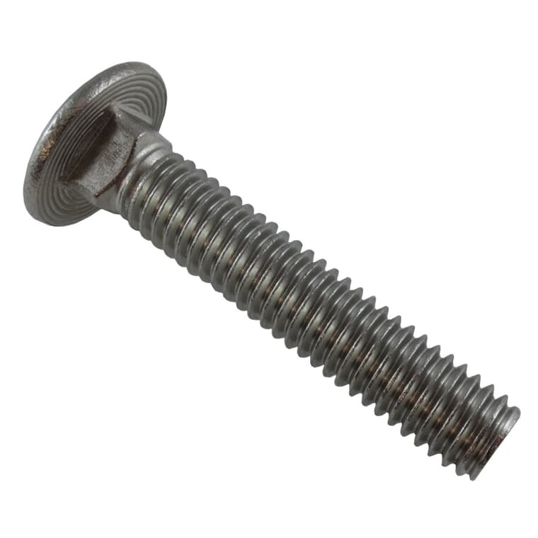 3/8" x 2" 18.8 Stainless Steel Carriage Bolt