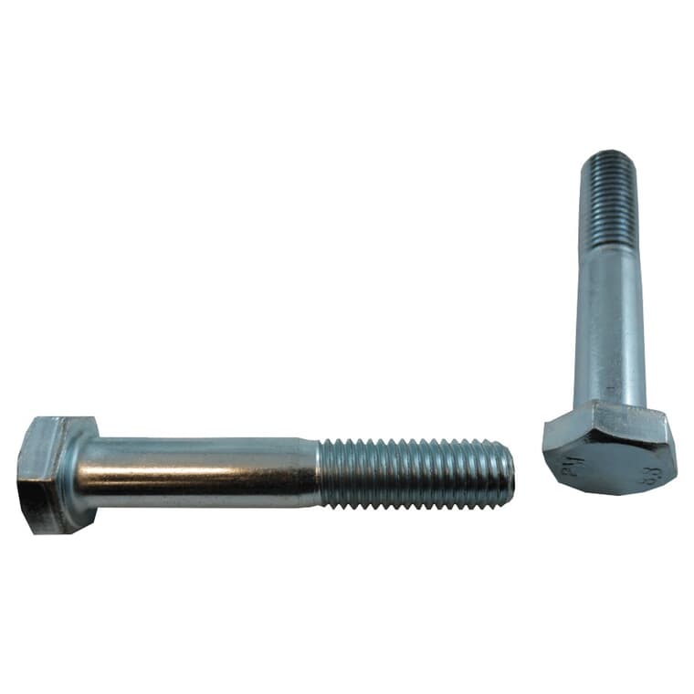 2 Pack M12 x 70mm #8.8 Zinc Plated Coarse Hex Bolts