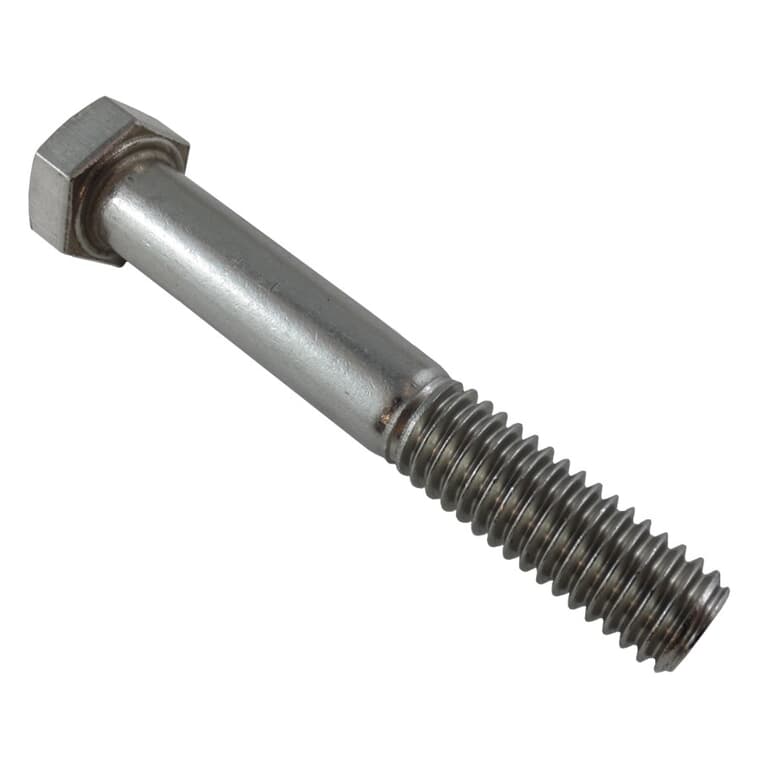 3/8" x 2-1/2" 18.8 Stainless Steel Hex Bolt