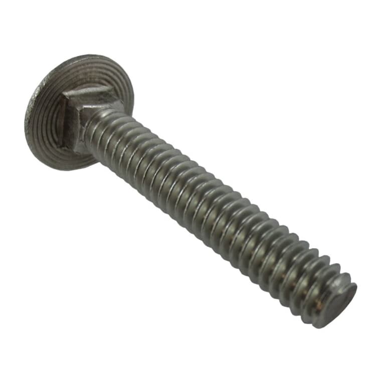 1/4" x 1-1/2" 18.8 Stainless Steel Carriage Bolt