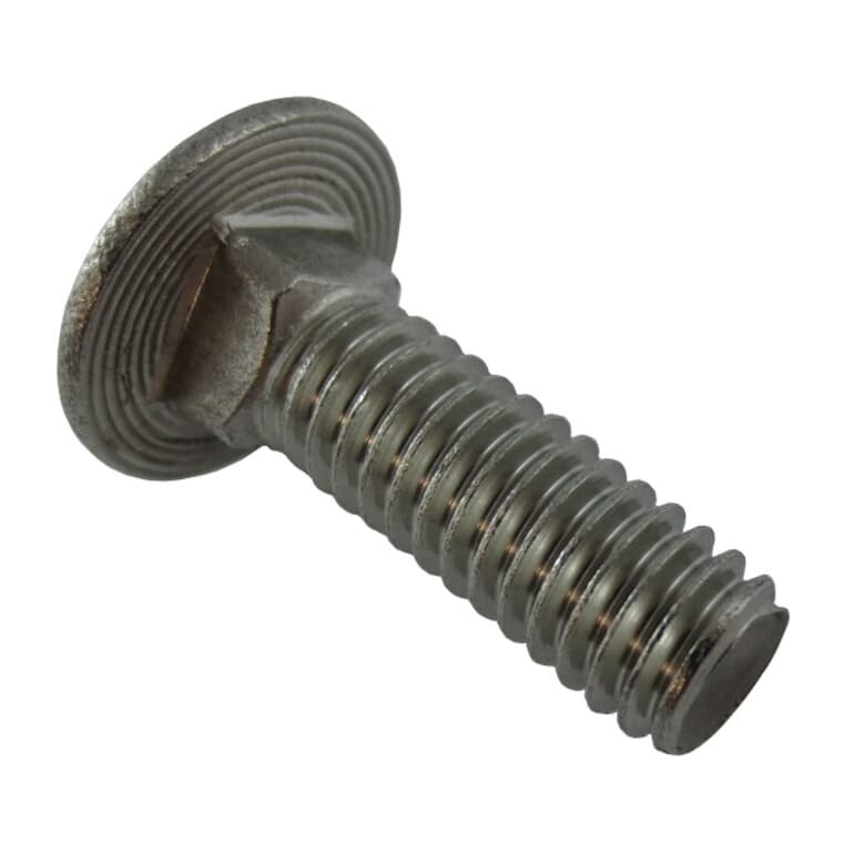 5/16" x 1" 18.8 Stainless Steel Carriage Bolt