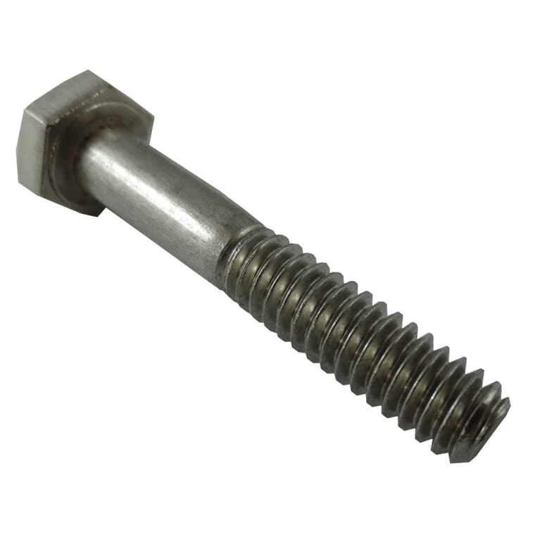 1/4" x 1-1/2" 18.8 Stainless Steel Hex Bolt