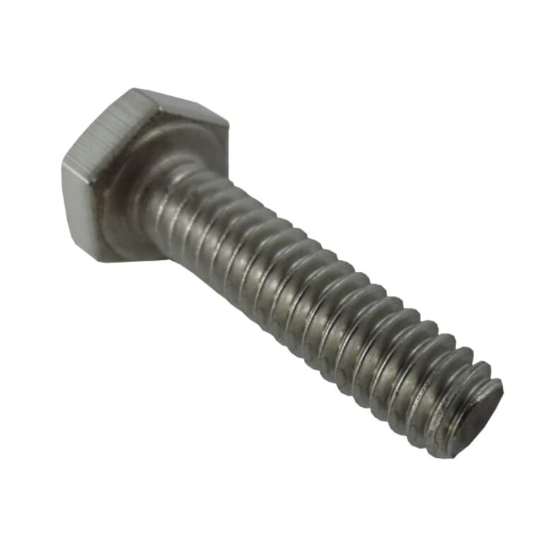 3/8" x 1-1/4" 18.8 Stainless Steel Hex Bolt