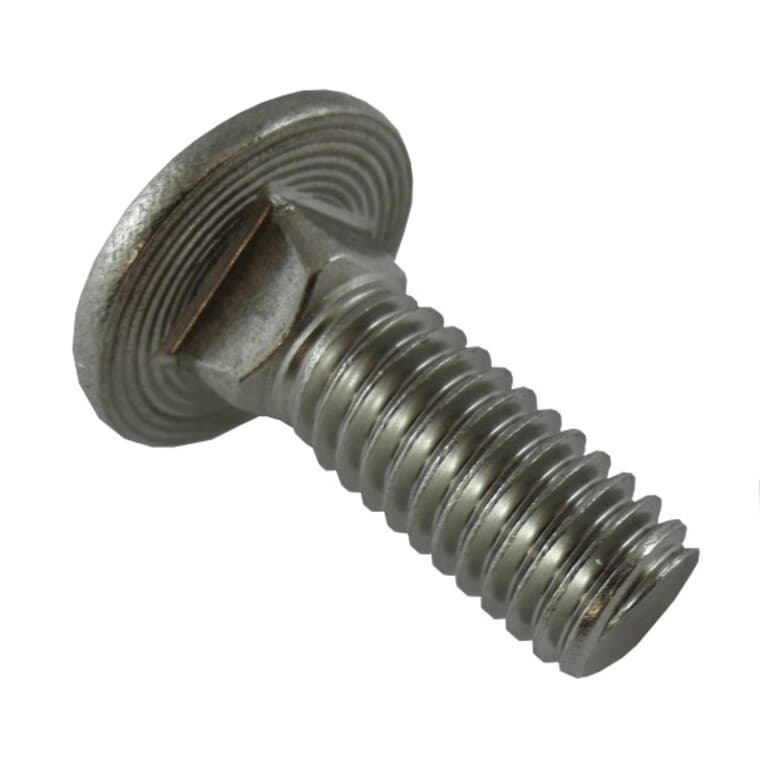 3/8" x 1" 18.8 Stainless Steel Carriage Bolt