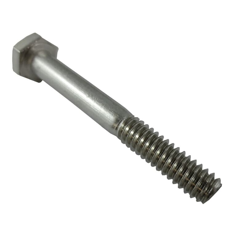 1/4" x 2" 18.8 Stainless Steel Hex Bolt