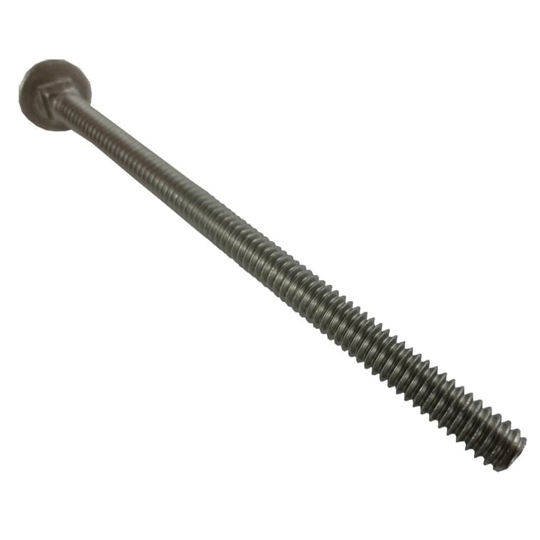 1/4" x 4" 18.8 Stainless Steel Carriage Bolt