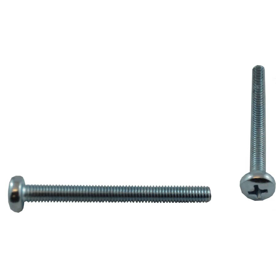 HOME PAK 5 Pack M5 x 50mm Zinc Plated Pan Head Machine Screws | Home ...