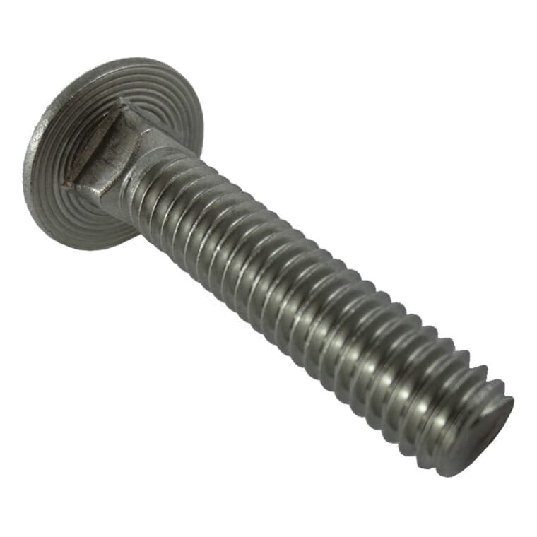 5/16" x 1-1/2" 18.8 Stainless Steel Carriage Bolt