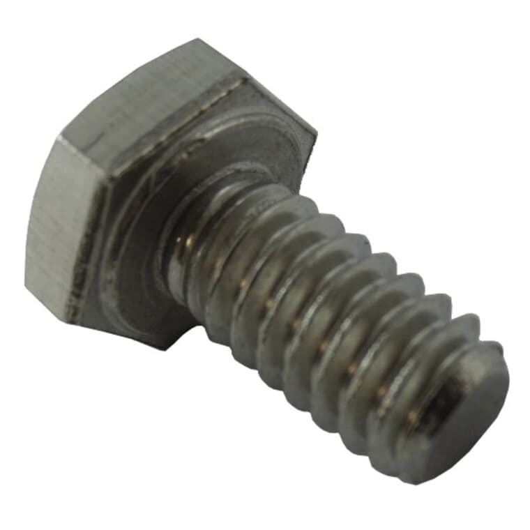 1/4" x 1/2" 18.8 Stainless Steel Hex Bolt