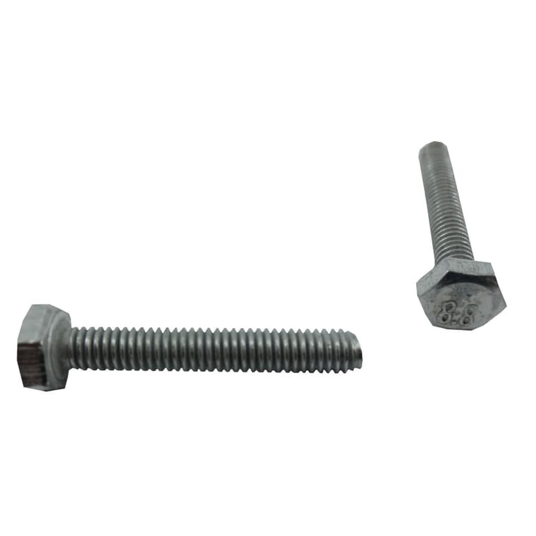 5 Pack M4 x 25mm #8.8 Zinc Plated Coarse Hex Bolts