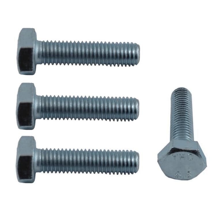 4 Pack M10 x 40mm #8.8 Zinc Plated Coarse Hex bolts