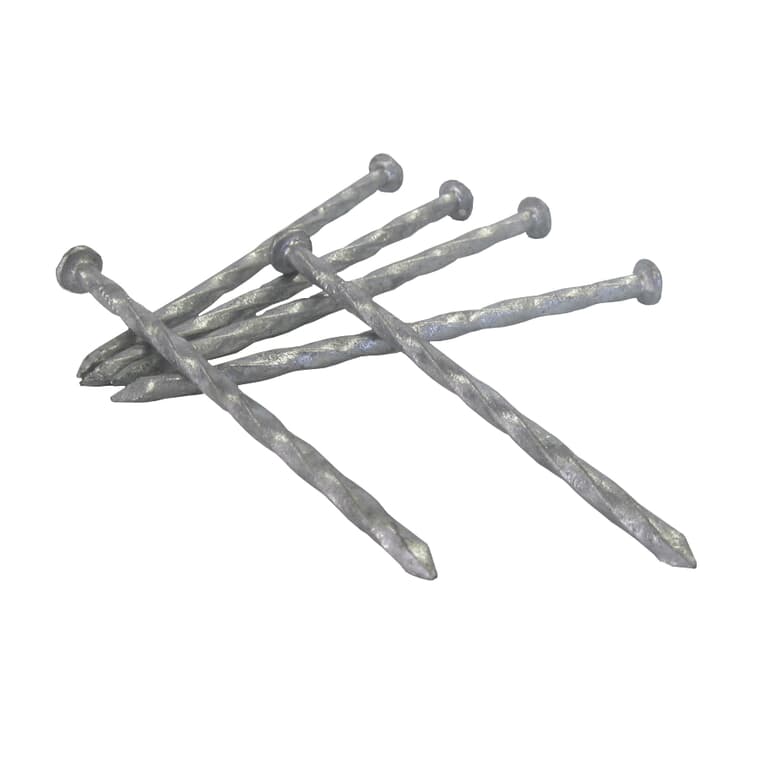 150 Pack 3-1/2" Hot Galvanized Ardox Spiral Nails