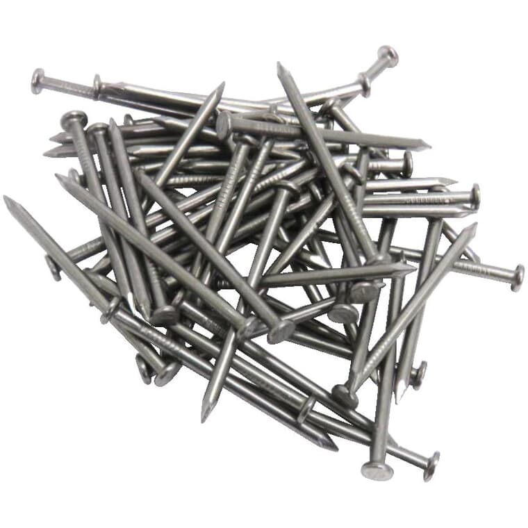 4" Bright Steel Common Nails - 6 Gauge, 20 Pack