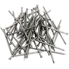 350-Pack 1-1/2" Ardox Spiral Finishing Nails – Bright Finish, Brad Head, Diamond Point