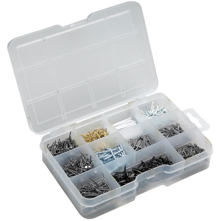 620 Pack Nail Kit, Assorted Sizes