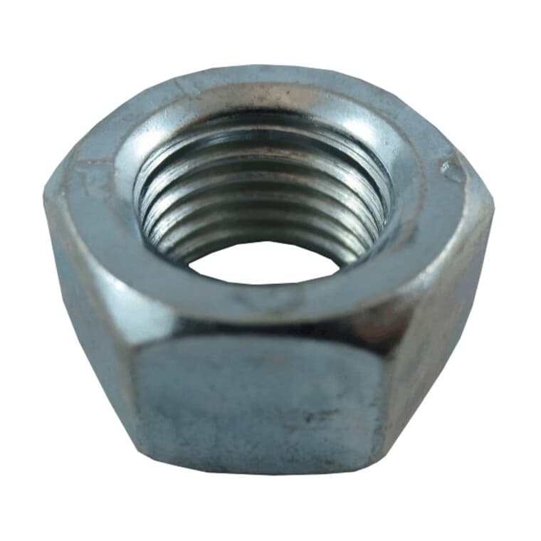 5 Pack 3/8-24 #5 Zinc Plated Fine Hex Nuts