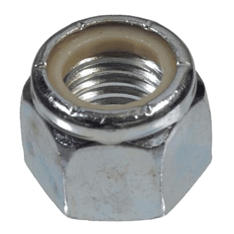 3/8"-16 Zinc Plated Nylon Insert Lock Nut