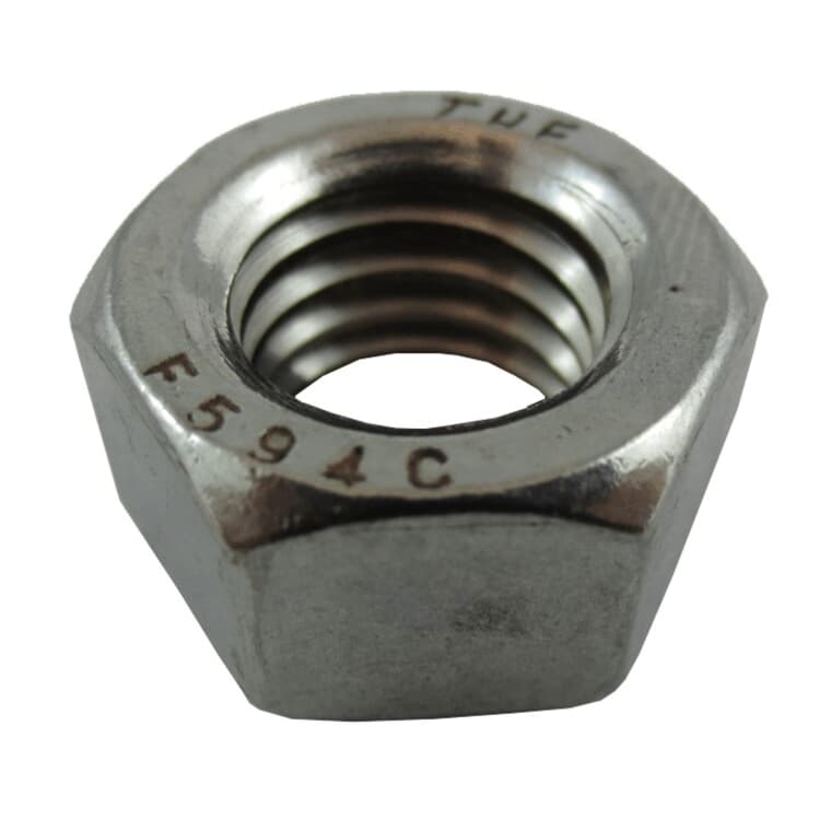 1/2"-13 18.8 Stainless Steel Coarse Hex Nut