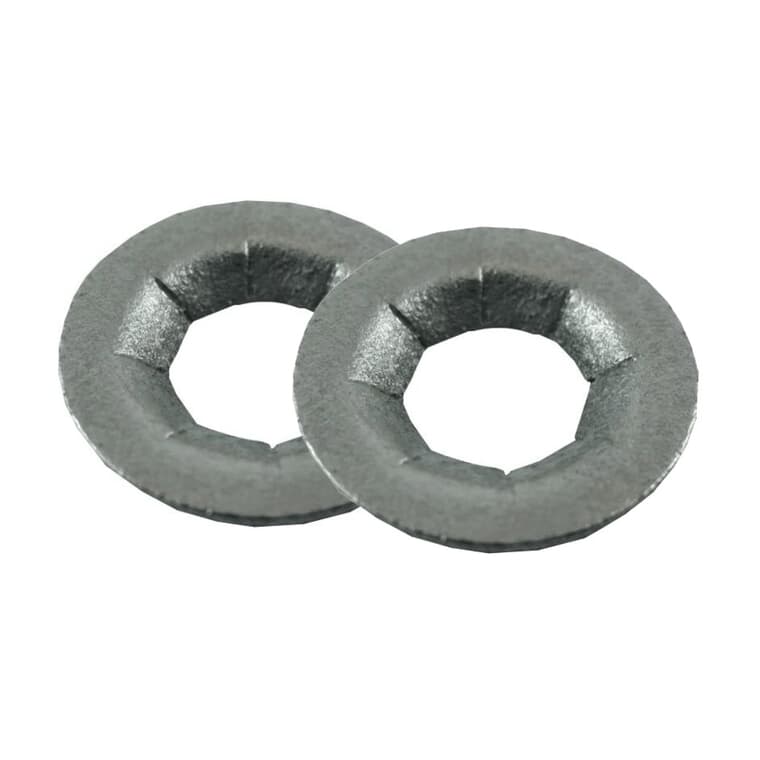 2 Pack 1/4" Push-On Nuts